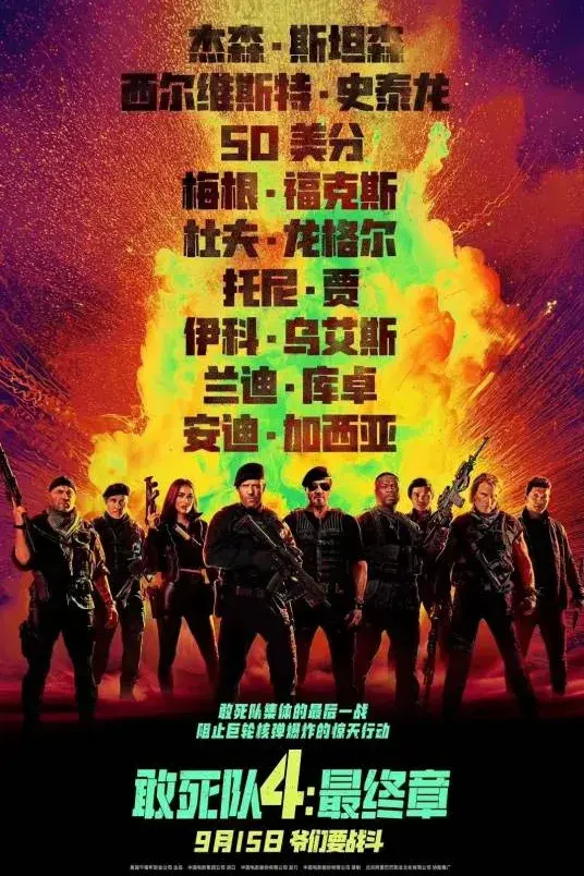 Expend4bles poster